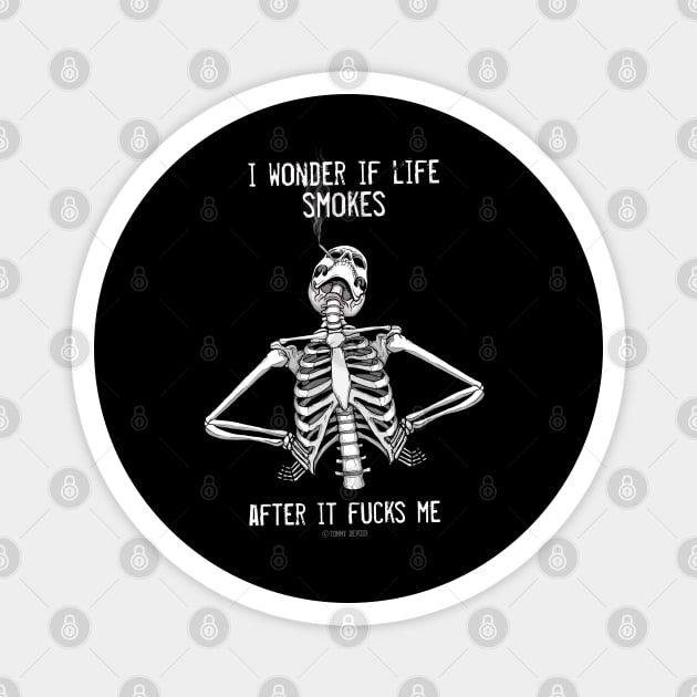 Just curious Magnet by Tommy Devoid